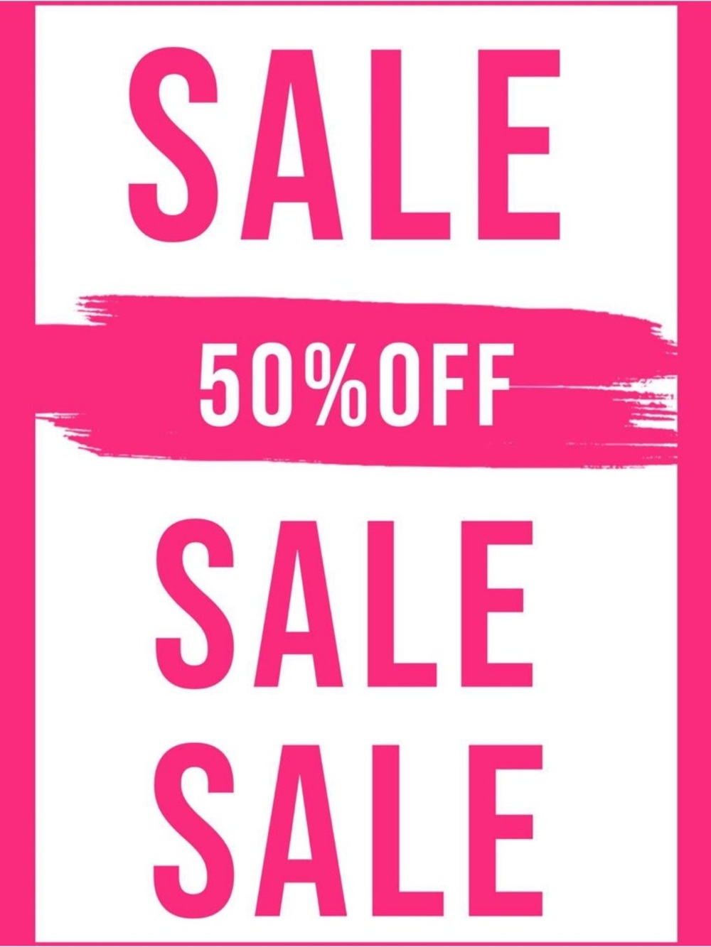 💥last day🔥50% OFF EVERYTHING!!